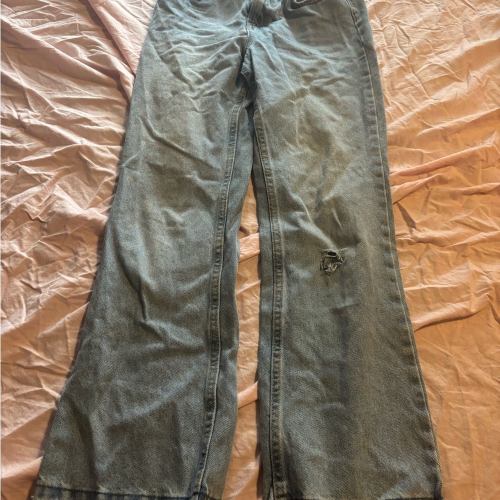 George Women's Flare Jeans in Light Blue
